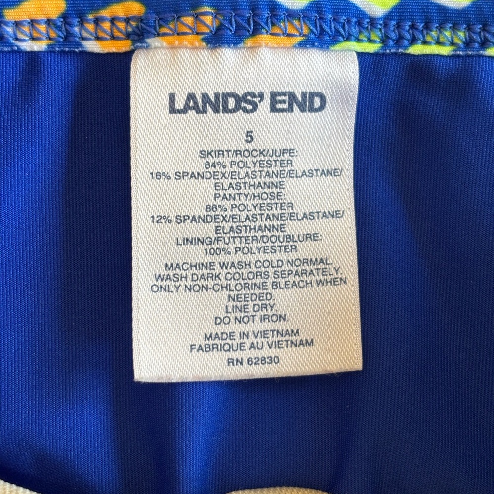 Lands' End Multicolor Heart Tankini Set - Picture 5 of 12